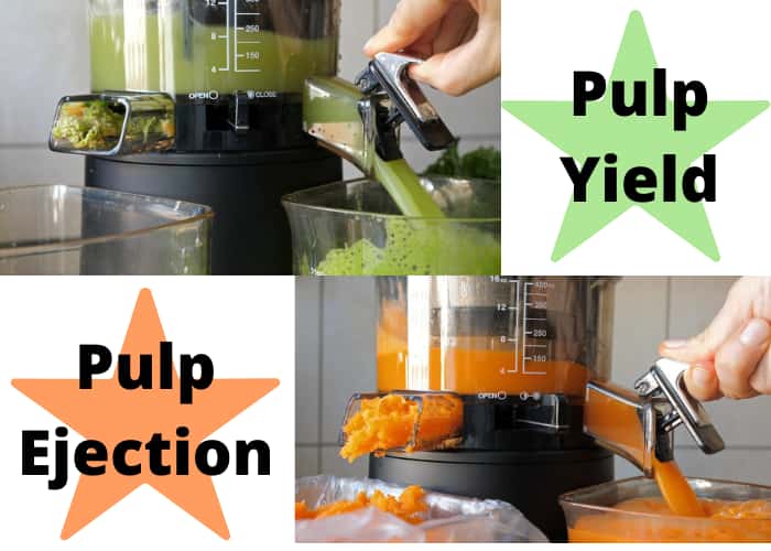 Pulp Yield & Easy Pulp Ejection