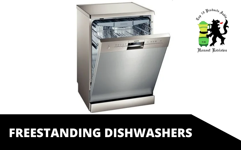 Freestanding dishwashers
