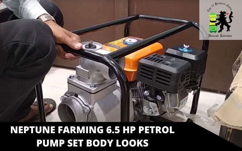 Neptune Farming 6.5 HP Petrol Pump Set body looks