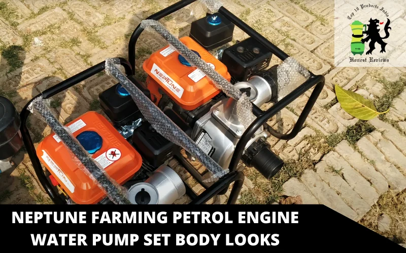 Neptune Farming Petrol Engine Water Pump Set Body Looks