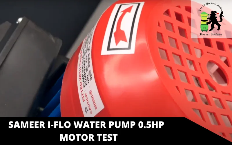 Sameer I-Flo Water Pump 0.5Hp motor test (2)
