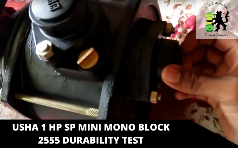 Usha 1 Hp Sp Mini Mono Block 2555 durability test