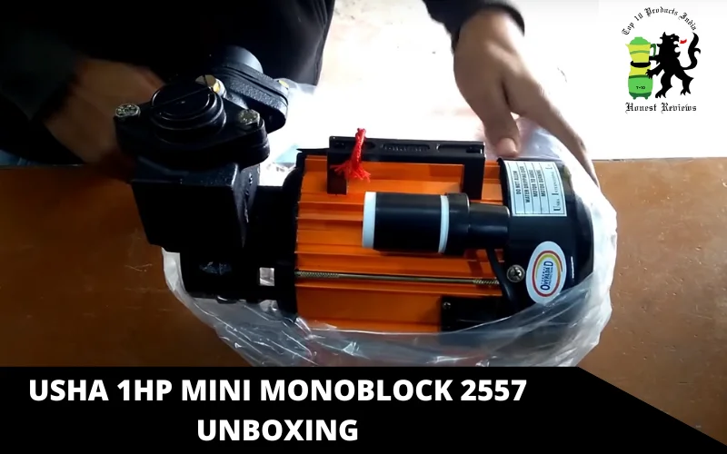 Usha 1Hp Mini Monoblock 2557 unboxing