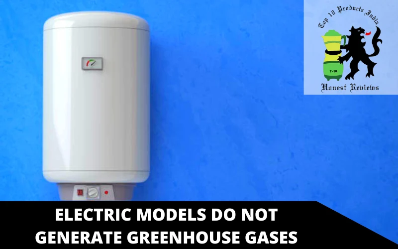 Electric models do not generate greenhouse gases