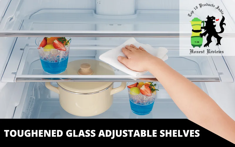 TOUGHENED GLASS ADJUSTABLE SHELVES