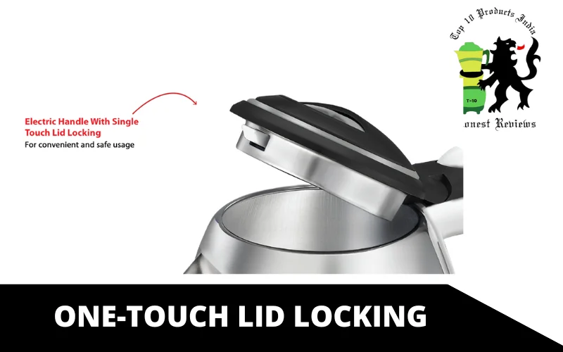 ONE-TOUCH LID LOCKING