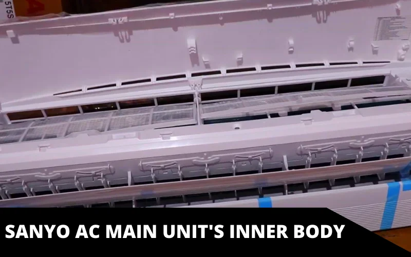 Sanyo AC main unit's inner body