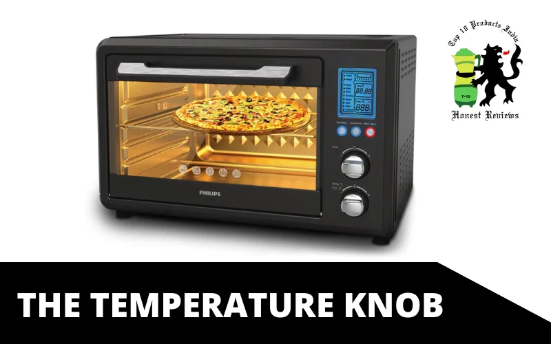 The temperature knob