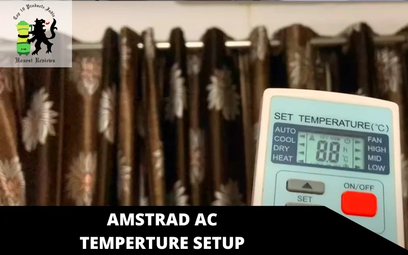 Amstrad AC temperture setup