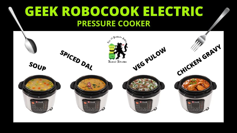 Geek Robocook Electric Pressure Cooker