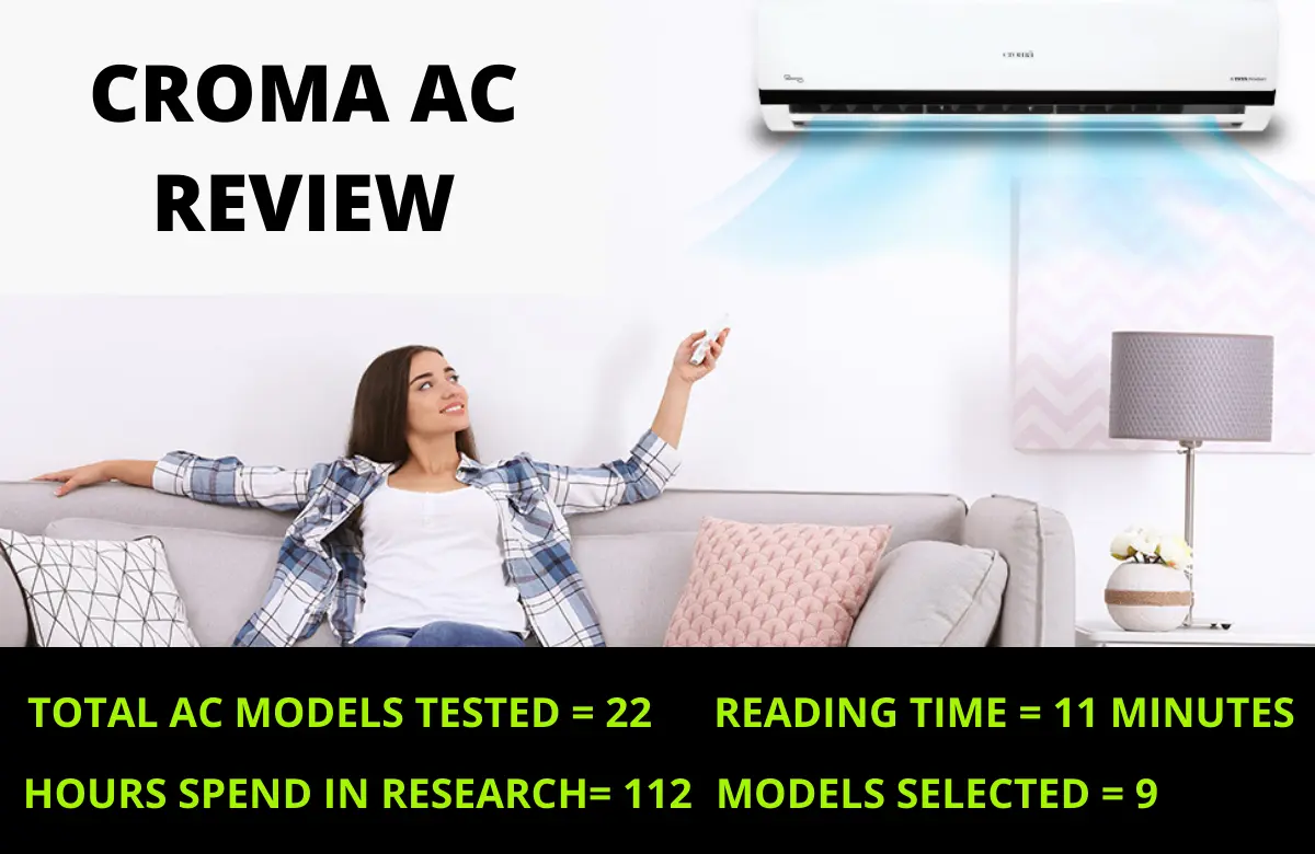Croma Air Conditioner Review 2022 – All Models Compared