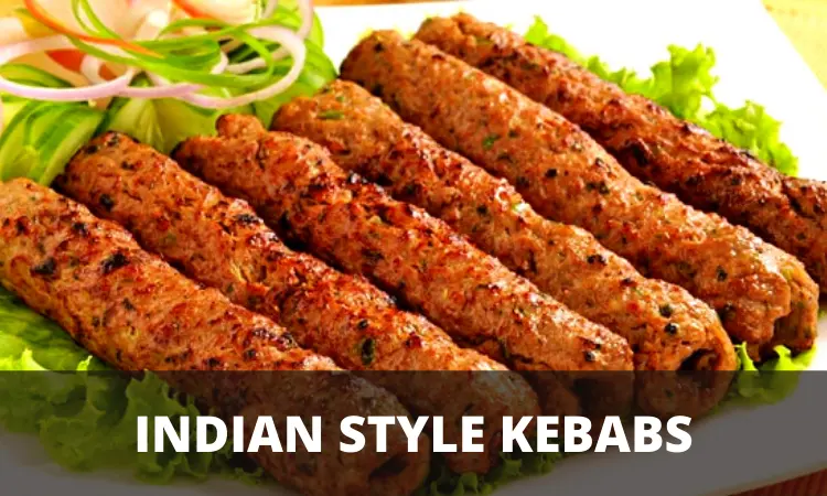 Indian style kebabs 