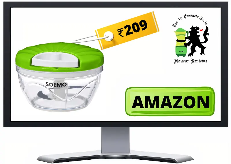 Amazon Brand - Solimo 500 ml Vegetable Chopper