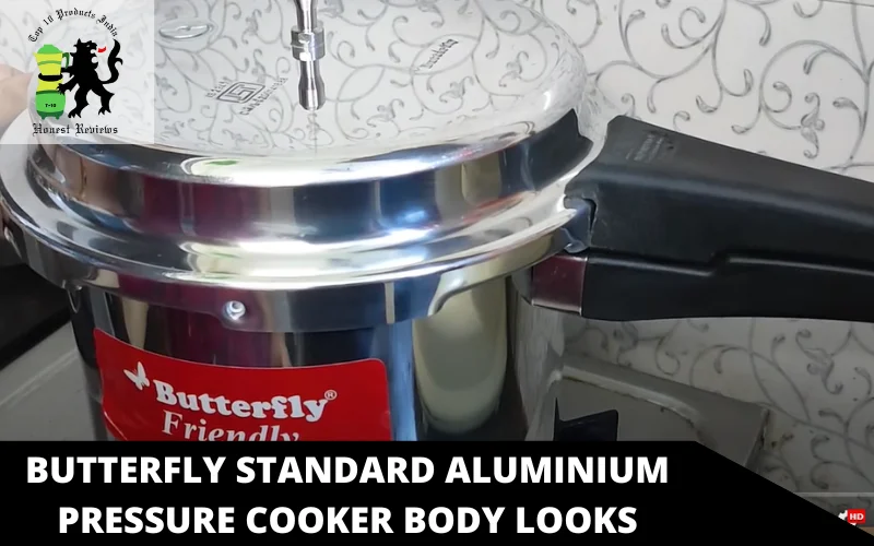Butterfly Standard Aluminium Pressure Cooker body looks