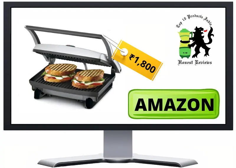 Nova NSG 2439 Panini Grill Sandwich Maker (700 Watt)