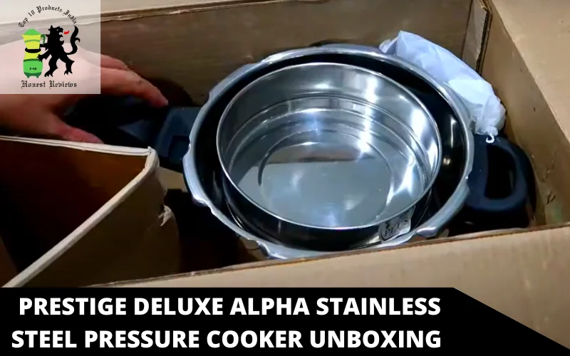 _Prestige Deluxe Alpha Stainless Steel Pressure Cooker unboxing