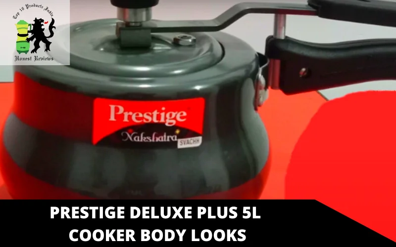 Prestige Deluxe Plus 5L Cooker body looks