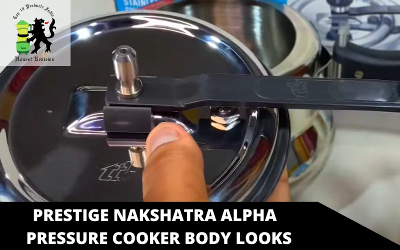 Prestige Nakshatra Alpha Pressure Cooker body looks