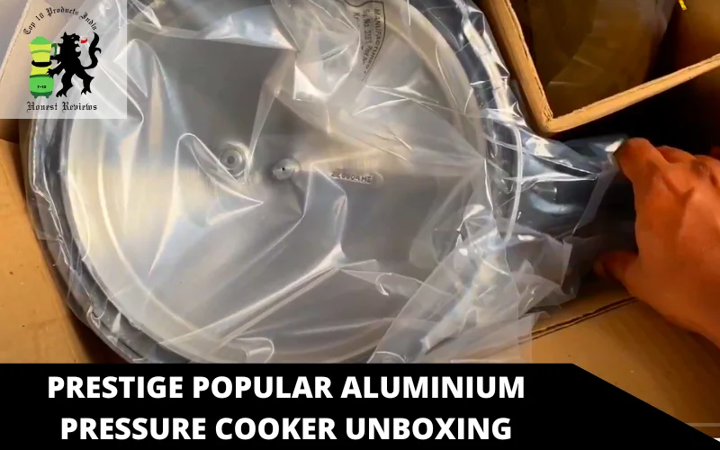 Prestige Popular Aluminium Pressure Cooker unboxing