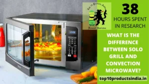 What is the difference between solo grill and convection microwave