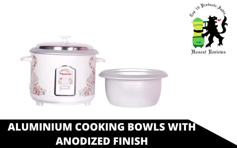 ALUMINIUM COOKING BOWLS WITH ANODIZED FINISH