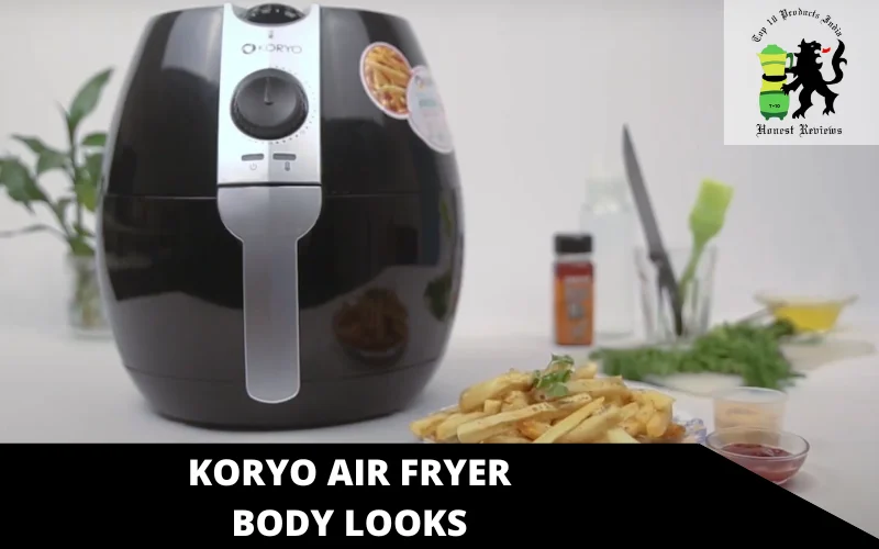 Koryo Air Fryer body looks