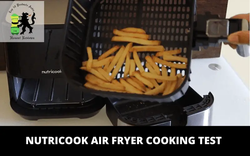 NUTRICOOK Air Fryer cooking test