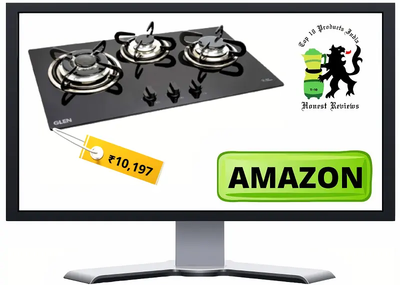 Glen 3 Burner Built-in Glass Gas Hob