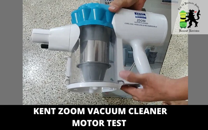 Kent Zoom Vacuum Cleaner motor test