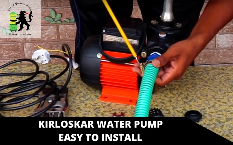 Kirloskar Water Pump easy to install
