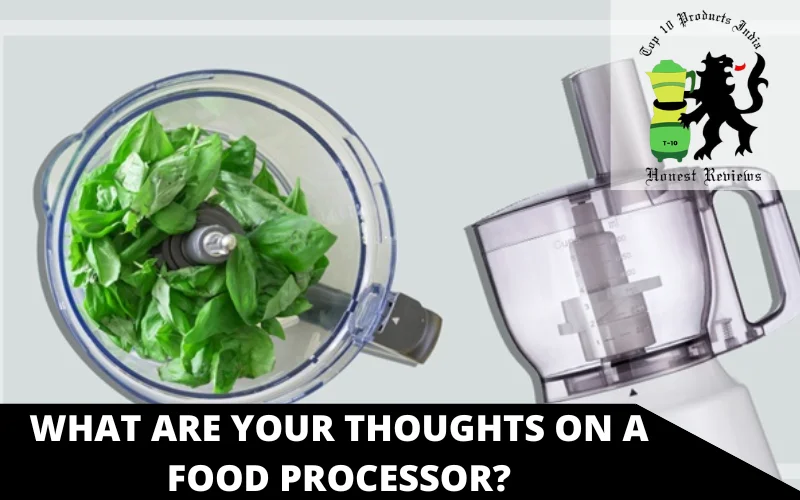 WHAT ARE YOUR THOUGHTS ON A FOOD PROCESSOR