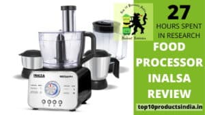 Read more about the article Top 6 Best Inalsa Food Processors in India