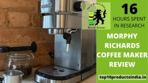 morphy richards coffee maker review