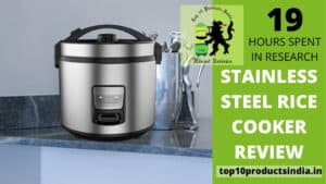 Top 5 Best Stainless Steel Rice Cooker in India Ranked by Top Brands