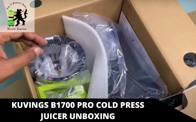 Kuvings B1700 Pro Cold Press Juicer unboxing