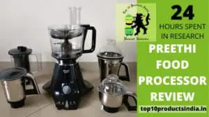 Preethi food processor review – Full review
