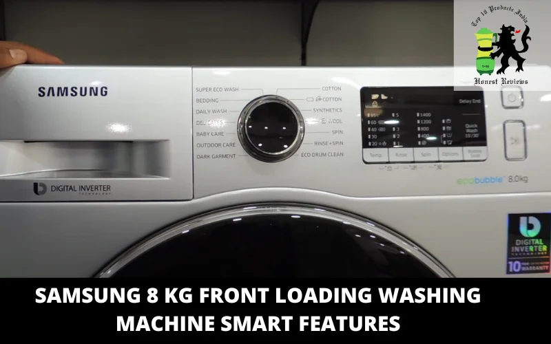 Samsung 8 kg Front Loading Washing Machine Smart Features