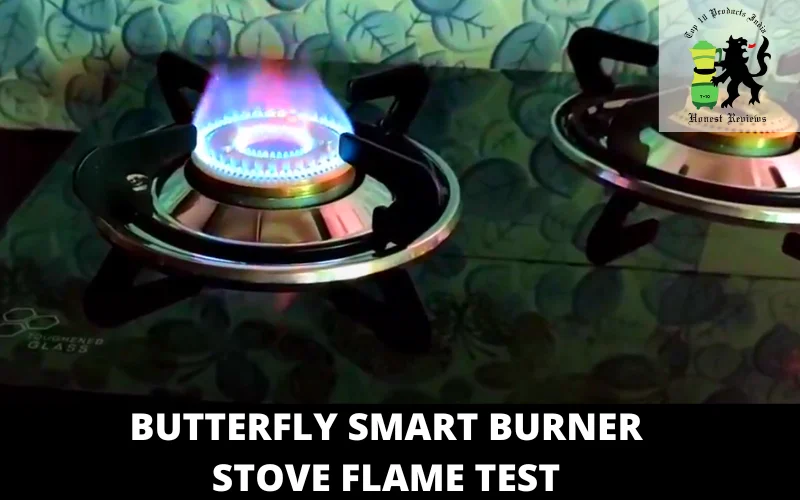 Butterfly Smart Burner Stove FLAME TEST