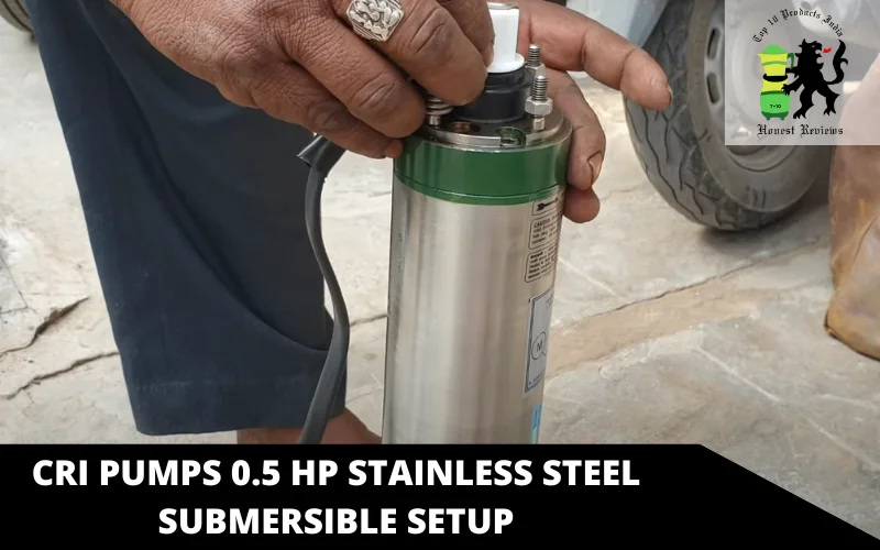 CRI Pumps 0.5 HP Stainless Steel Submersible Pump setUP