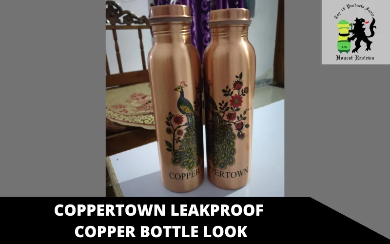 Coppertown Leakproof Copper Bottle look