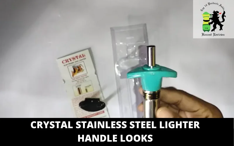 Crystal Stainless Steel Lighter handle looks