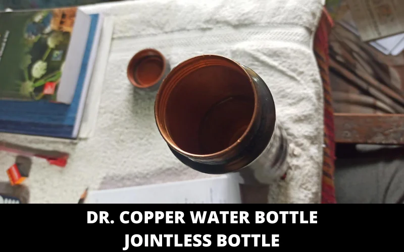 Dr. Copper Water Bottle jointless bottle