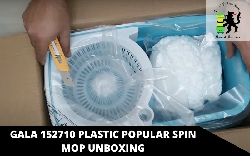 Gala 152710 Plastic Popular Spin Mop unboxing