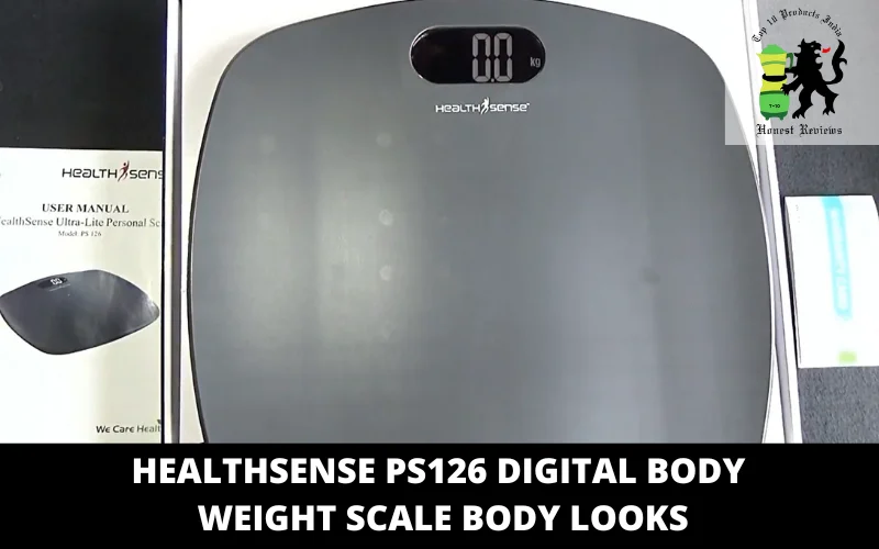 HealthSense PS126 Digital Body Weight Scale body looks