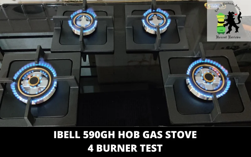 IBELL 590GH Hob Gas Stove 4 Burner test