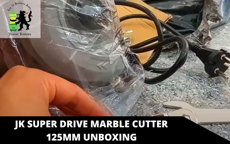 JK Super Drive Marble Cutter 125mm unboxing