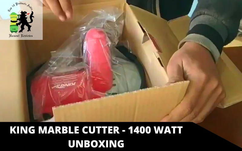 King Marble Cutter - 1400 Watt unboxing