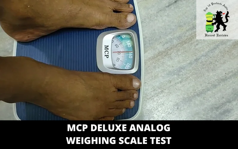 MCP Deluxe Analog Weighing Scale test