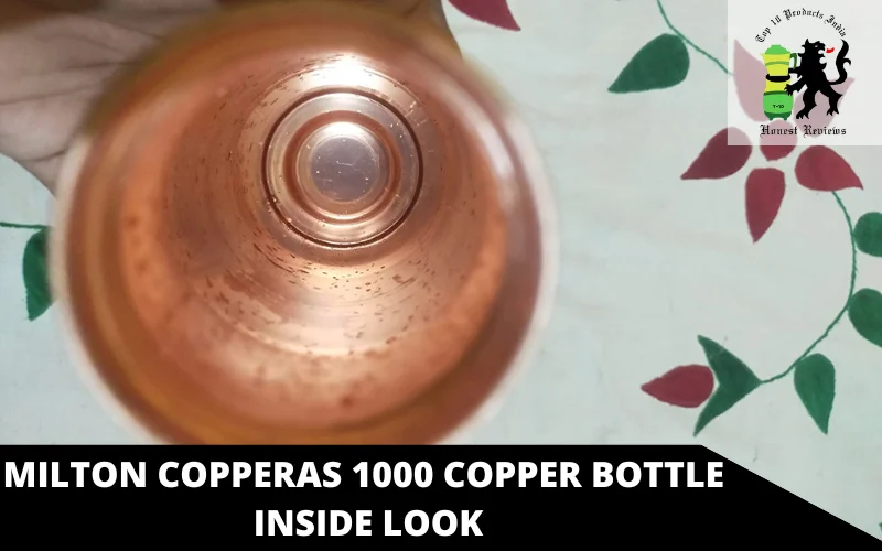 Milton Copperas 1000 Copper Bottle inside look