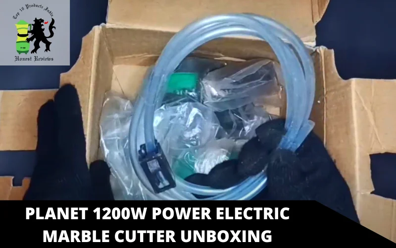 Planet 1200W Power Electric Marble Cutter unboxing
